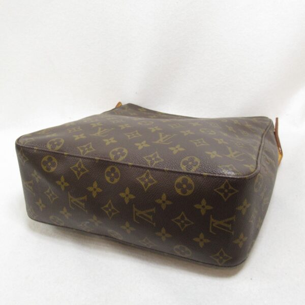 2101217818582 5 LOUIS VUITTON Looping Shoulder Bag Monogram Brown