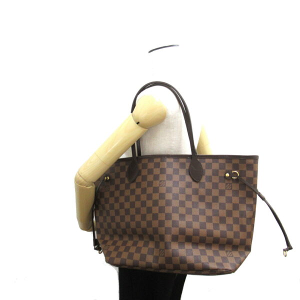 2101217818674 5 LOUIS VUITTON Neverfull MM Tote Bag Damier Brown