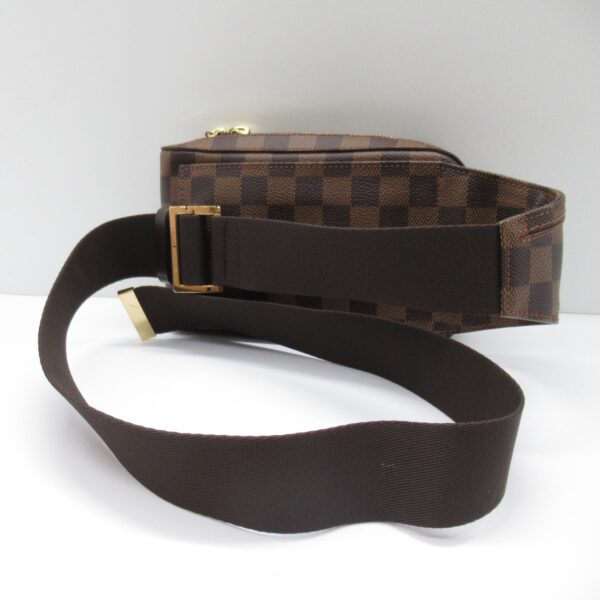 2101217818759 11 LOUIS VUITTON Jeronimos Waist Bag Damier Brown