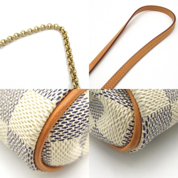 2101217818827 10c LOUIS VUITTON Eva 2way Shoulder Bag Damier Azur Ivory