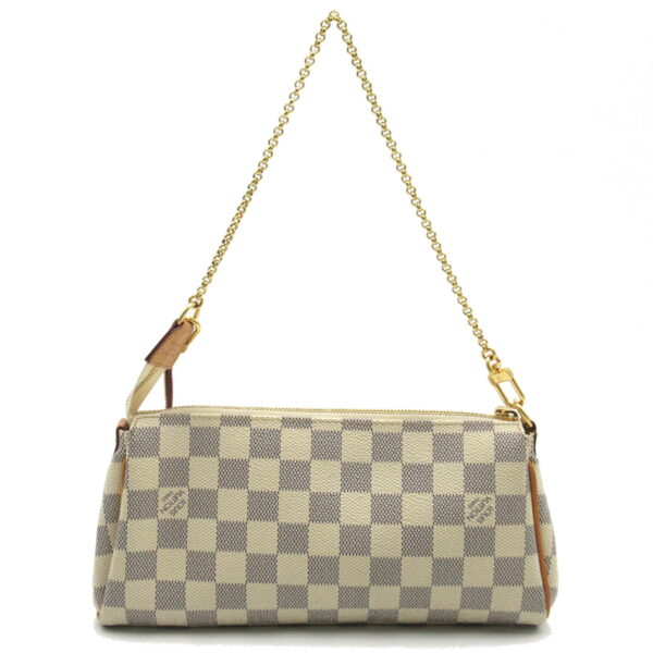 2101217818827 2 LOUIS VUITTON Eva 2way Shoulder Bag Damier Azur Ivory