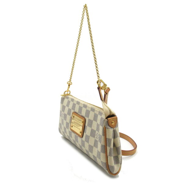 2101217818827 3 LOUIS VUITTON Eva 2way Shoulder Bag Damier Azur Ivory