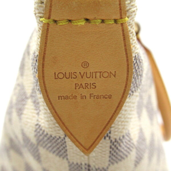 2101217818841 8 LOUIS VUITTON Saleya MM Handbag Damier Azur Ivory