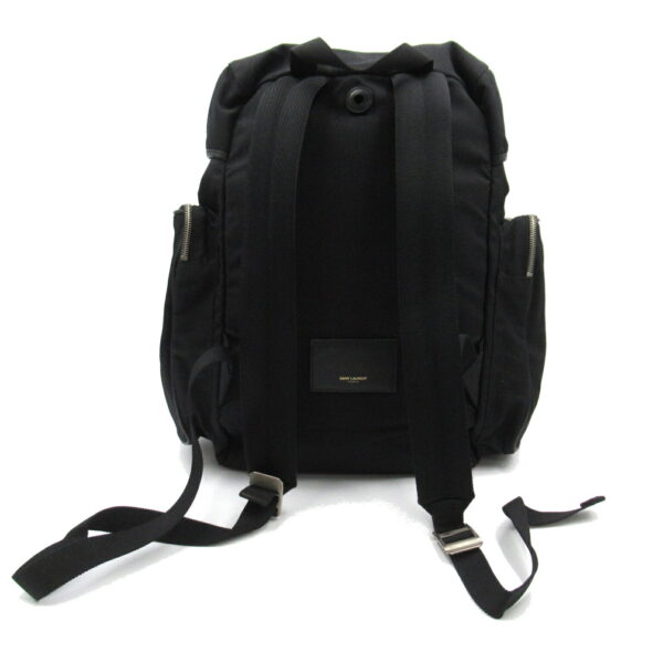 2101217819770 2 Yves Saint Laurent Nylon Rucksack Black