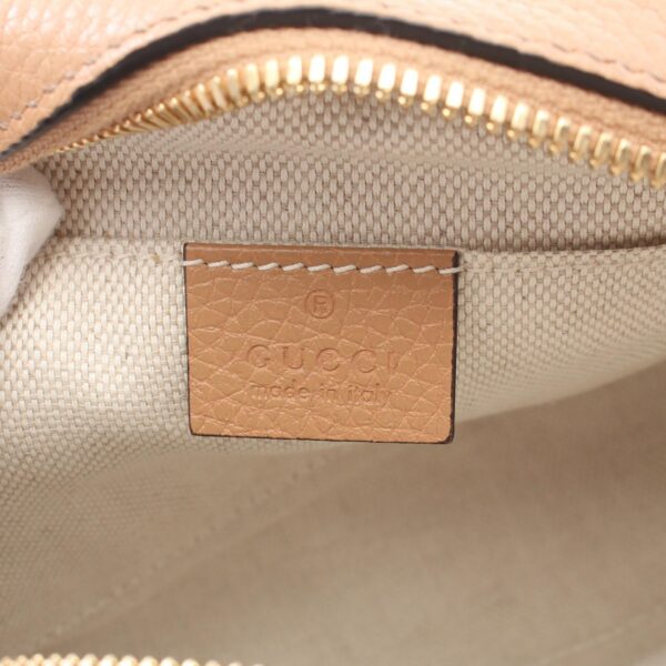 2101217821971 4 Gucci Soho Disco Interlocking G Shoulder Bag Beige