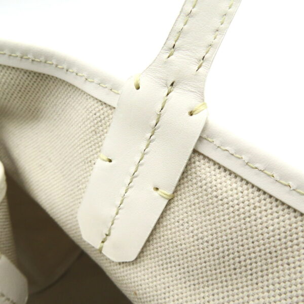 2101217826211 8 Goyard Saint Louis PM Canvas Tote Bag White