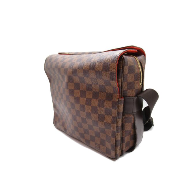 2101217826549 4 LOUIS VUITTON Naviglio Shoulder Bag Damier Brown