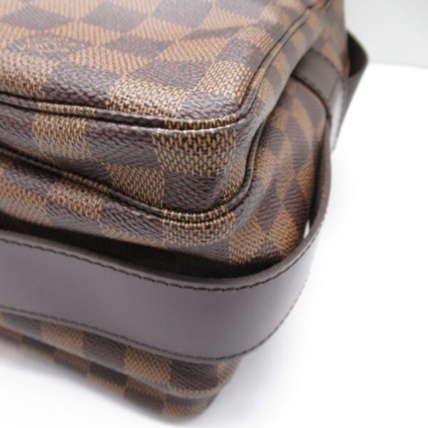 2101217826549 7 LOUIS VUITTON Naviglio Shoulder Bag Damier Brown