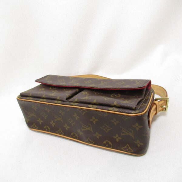 2101217826594 5 LOUIS VUITTON Viva Cite MM Shoulder Bag Monogram Brown