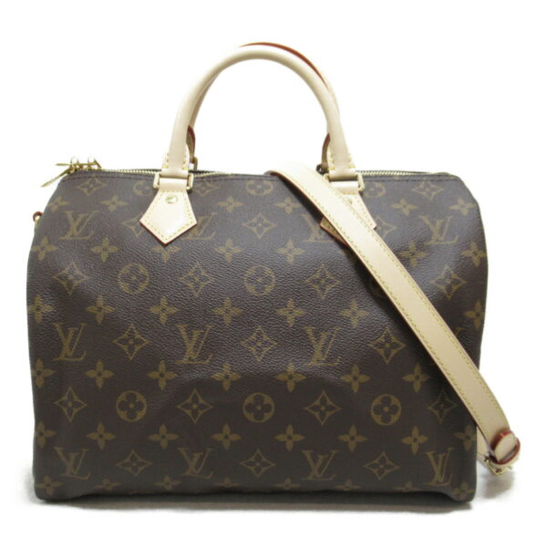 2101217826792 1 LOUIS VUITTON Speedy Bandouliere 2way Shoulder Bag Monogram Brown