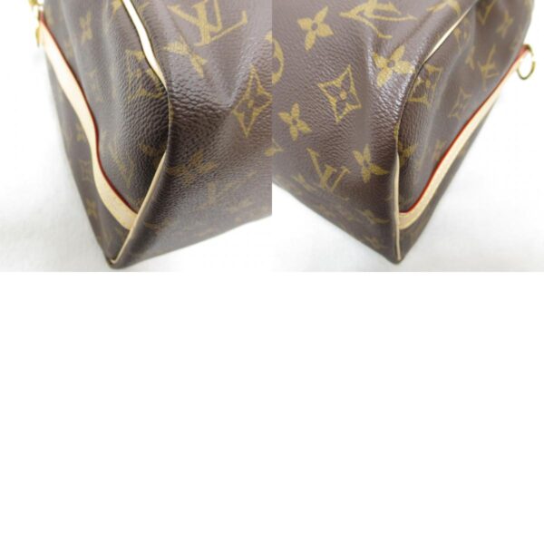 2101217826792 10c LOUIS VUITTON Speedy Bandouliere 2way Shoulder Bag Monogram Brown