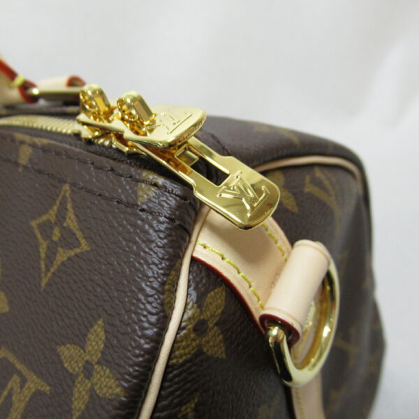 2101217826792 7 LOUIS VUITTON Speedy Bandouliere 2way Shoulder Bag Monogram Brown