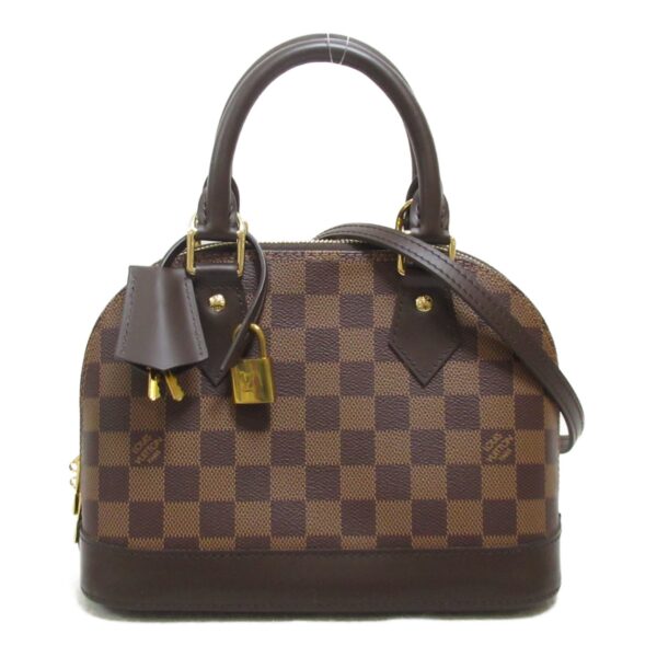 2101217826808 2 LOUIS VUITTON Alma BB 2way Shoulder Bag Damier Brown