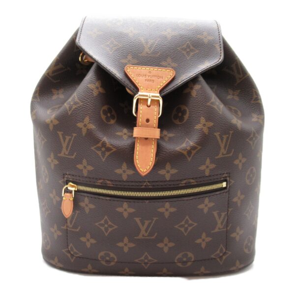 2101217827935 3 LOUIS VUITTON Montsouris Rucksack Monogram Brown