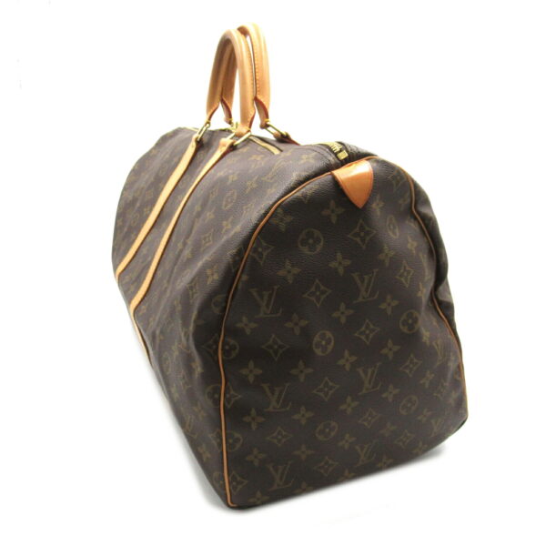 2101217828079 3 LOUIS VUITTON Keepall 55 Bag Monogram Brown