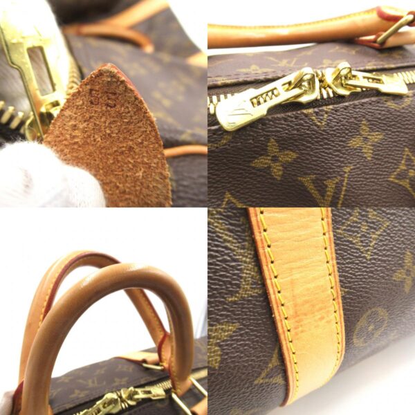 2101217828079 9c LOUIS VUITTON Keepall 55 Bag Monogram Brown