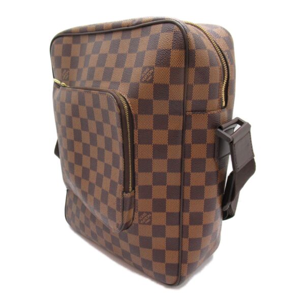 2101217828147 6 LOUIS VUITTON Olaf GM Shoulder Bag Damier Brown