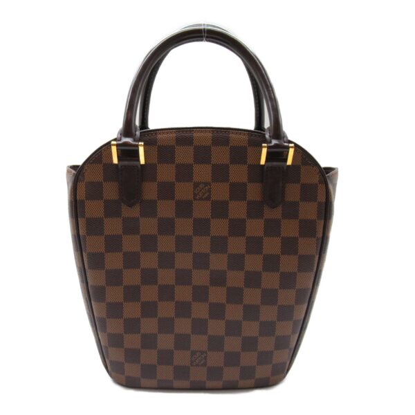 2101217828154 9 LOUIS VUITTON Saria So Handbag Damier Brown