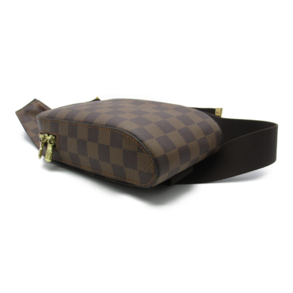 2101217828185 4 LOUIS VUITTON Jeronimos Waist Bag Damier Brown