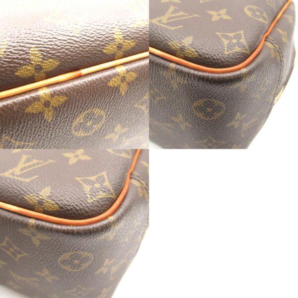 2101217828192 13c LOUIS VUITTON Deauville Handbag Monogram Brown