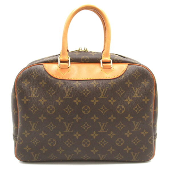 2101217828192 2 LOUIS VUITTON Deauville Handbag Monogram Brown