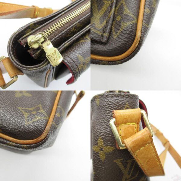 2101217828352 10c LOUIS VUITTON Viva Cité PM Shoulder Bag Monogram Brown