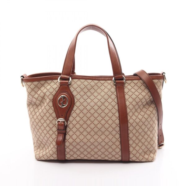 2101217828611 1 Gucci Diamante Tote Bag Brown