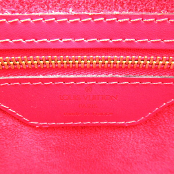 2101217832281 7 LOUIS VUITTON Saint Jacques Shoulder Bag Epi Castellian Red