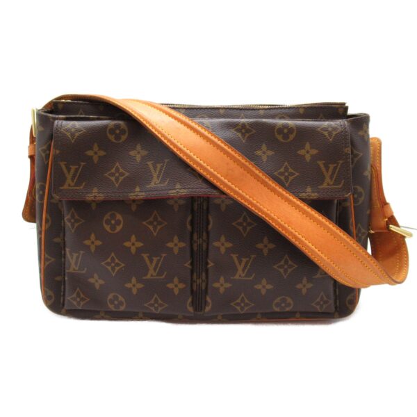 2101217833660 3 LOUIS VUITTON Viva City GM Shoulder Bag Monogram Brown