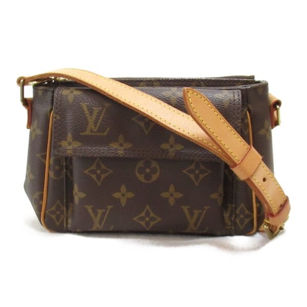 2101217833677 2 LOUIS VUITTON Viva Cité PM Shoulder Bag Monogram Brown