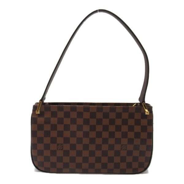 2101217833684 5 LOUIS VUITTON Aubagne Shoulder Bag Damier Brown