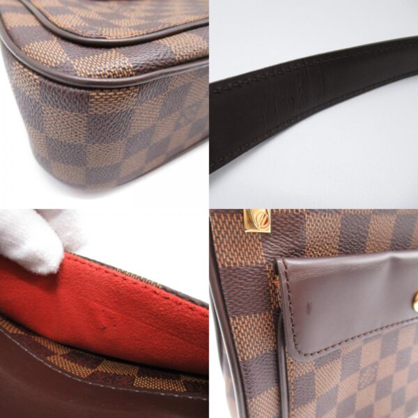 2101217833684 8c LOUIS VUITTON Aubagne Shoulder Bag Damier Brown