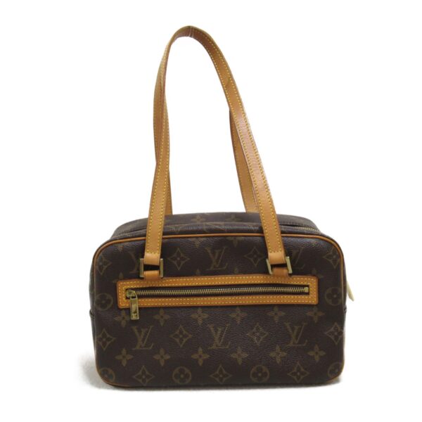 2101217833813 3 LOUIS VUITTON Cite MM Shoulder Bag Monogram Brown