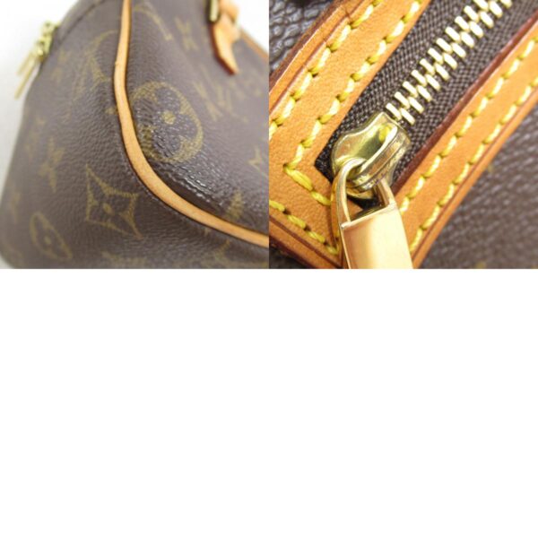 2101217833813 7c LOUIS VUITTON Cite MM Shoulder Bag Monogram Brown