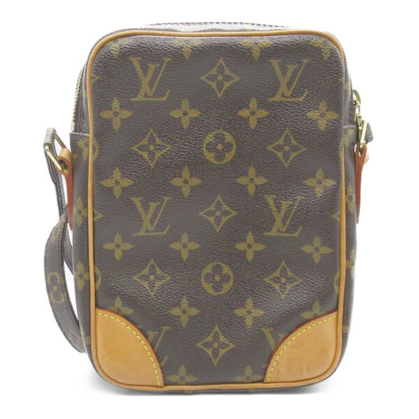 2101217833905 2 LOUIS VUITTON Danube Shoulder Bag Monogram Brown