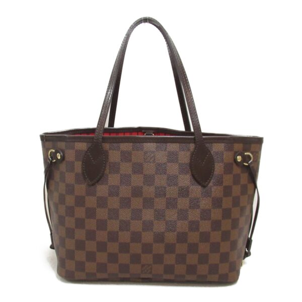 2101217834056 3 LOUIS VUITTON Neverfull Tote Bag Damier Brown