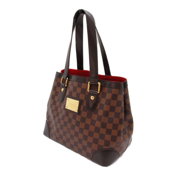 2101217834162 4 LOUIS VUITTON Hampstead Tote Bag Damier Brown