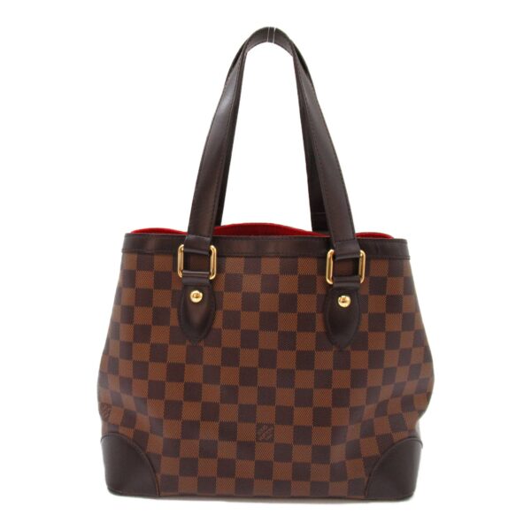 2101217834162 5 LOUIS VUITTON Hampstead Tote Bag Damier Brown