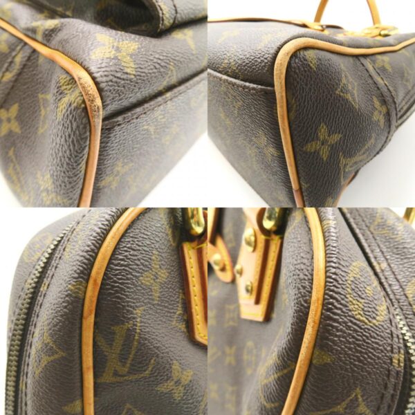 2101217834230 11c LOUIS VUITTON Manhattan GM Handbag Monogram Brown