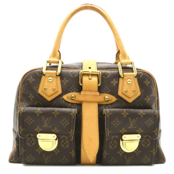 2101217834230 2 LOUIS VUITTON Manhattan GM Handbag Monogram Brown