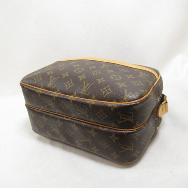 2101217834278 5 LOUIS VUITTON Reporter PM Shoulder Bag Monogram Brown