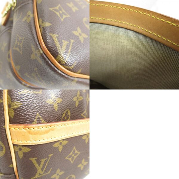 2101217834278 7c LOUIS VUITTON Reporter PM Shoulder Bag Monogram Brown