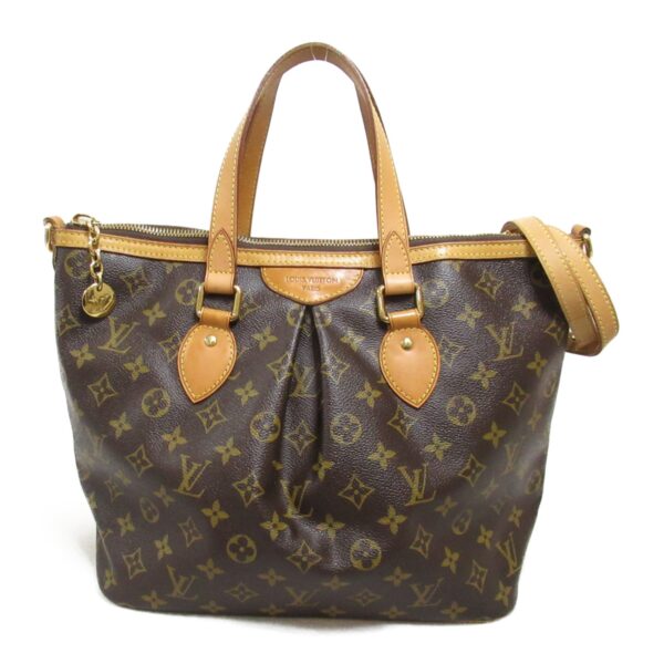 2101217834612 2 LOUIS VUITTON Palermo PM 2way Shoulder Bag Monogram Brown