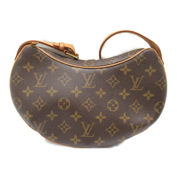 2101217834865 2 LOUIS VUITTON Pochette Croissant Shoulder Bag Monogram Brown