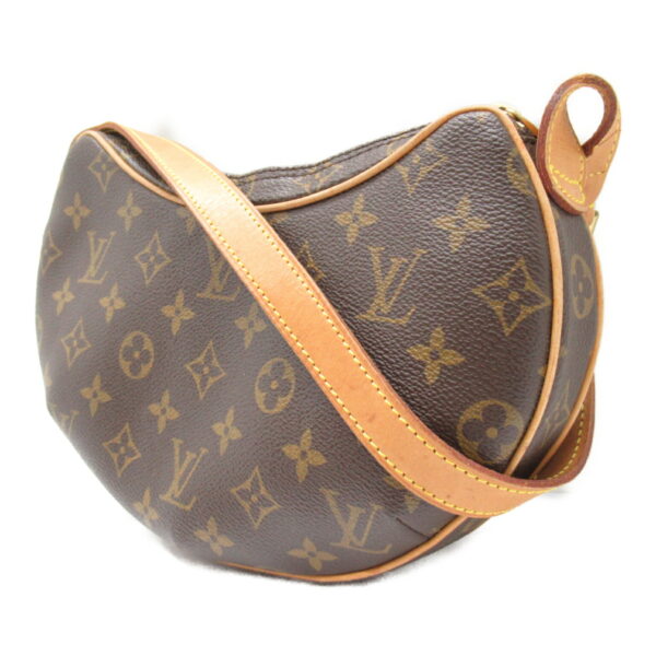 2101217834865 3 LOUIS VUITTON Pochette Croissant Shoulder Bag Monogram Brown