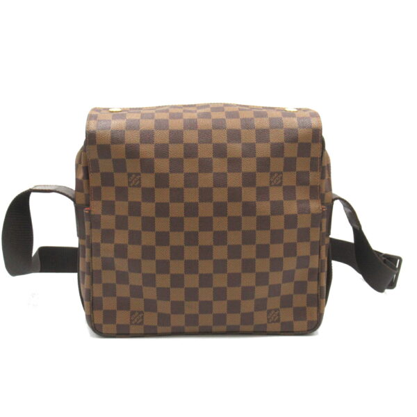 2101217834919 2 LOUIS VUITTON Naviglio Messenger Bag Damier Brown