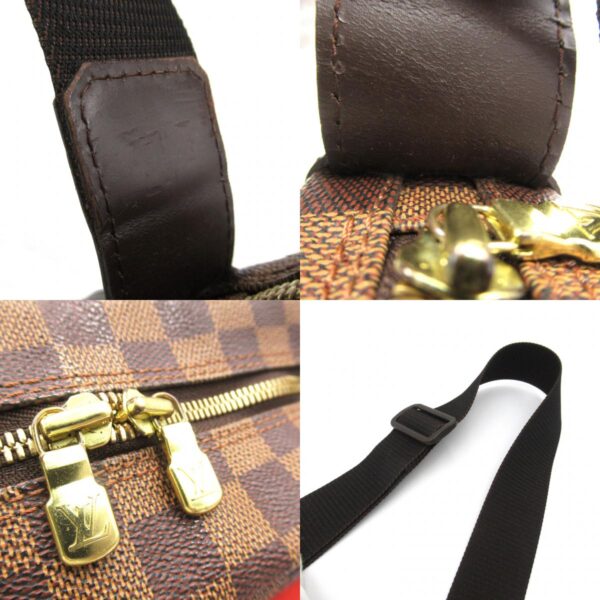 2101217834919 9c LOUIS VUITTON Naviglio Messenger Bag Damier Brown