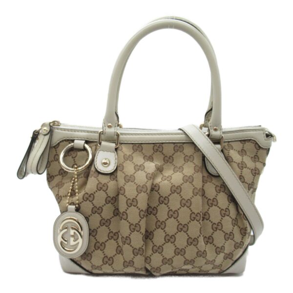 2101217835657 3 Gucci Gg 2Way Tote Bag Beige