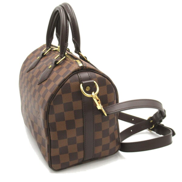 2101217835824 3 LOUIS VUITTON Speedy Bandouliere 25 2way Shoulder Bag Damier Bag Brown