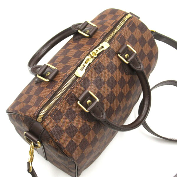 2101217835824 4 LOUIS VUITTON Speedy Bandouliere 25 2way Shoulder Bag Damier Bag Brown